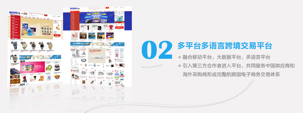 跨境電商解決方案-多平臺多語言跨境交易平臺