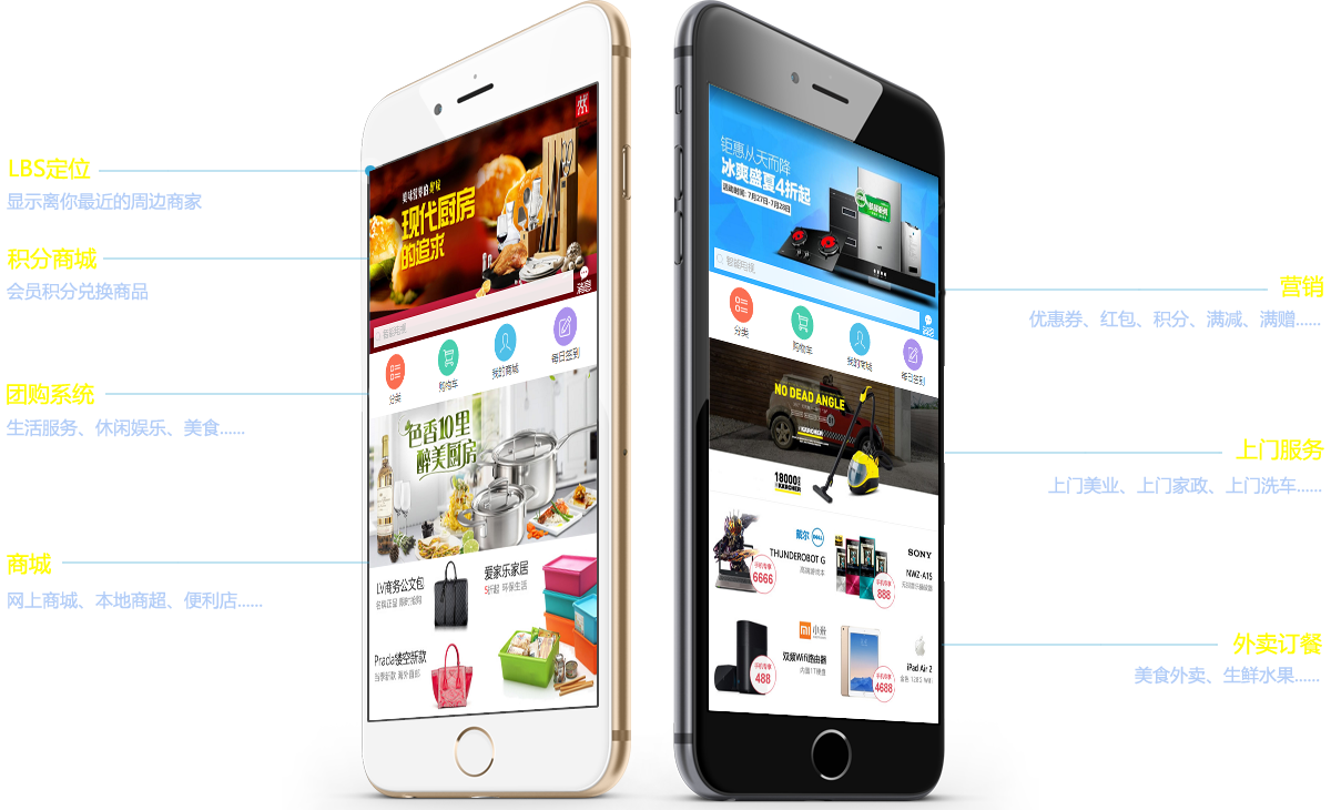 輕松打造一體化的社區(qū)O2O電商平臺(tái)